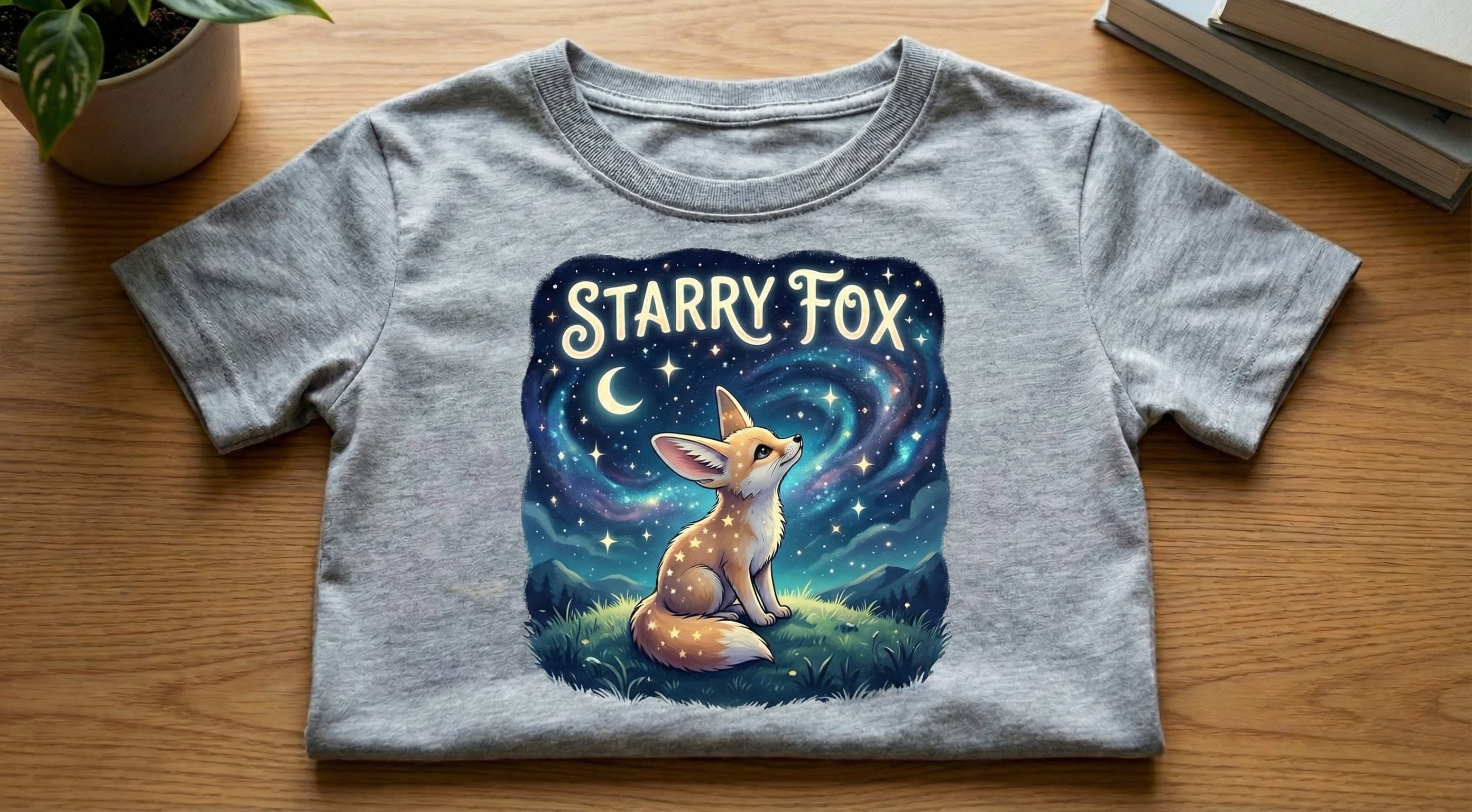 Starry Fox T-Shirt view 1